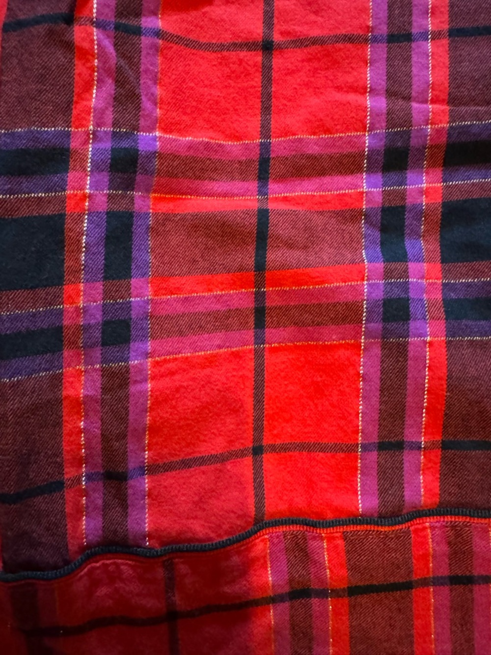 Victoria's Secret Red Plaid Spaghetti-Strap Nightdress - Picture 3 of 6